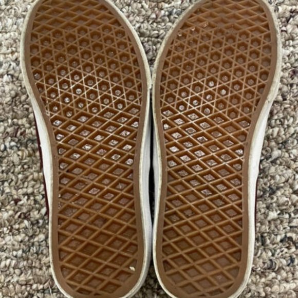 VANS Authentic Port Royale Red/Black Women's Size 6.5 - Picture 6 of 8